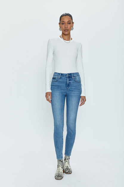 Aline High Rise Skinny Jean - Linden