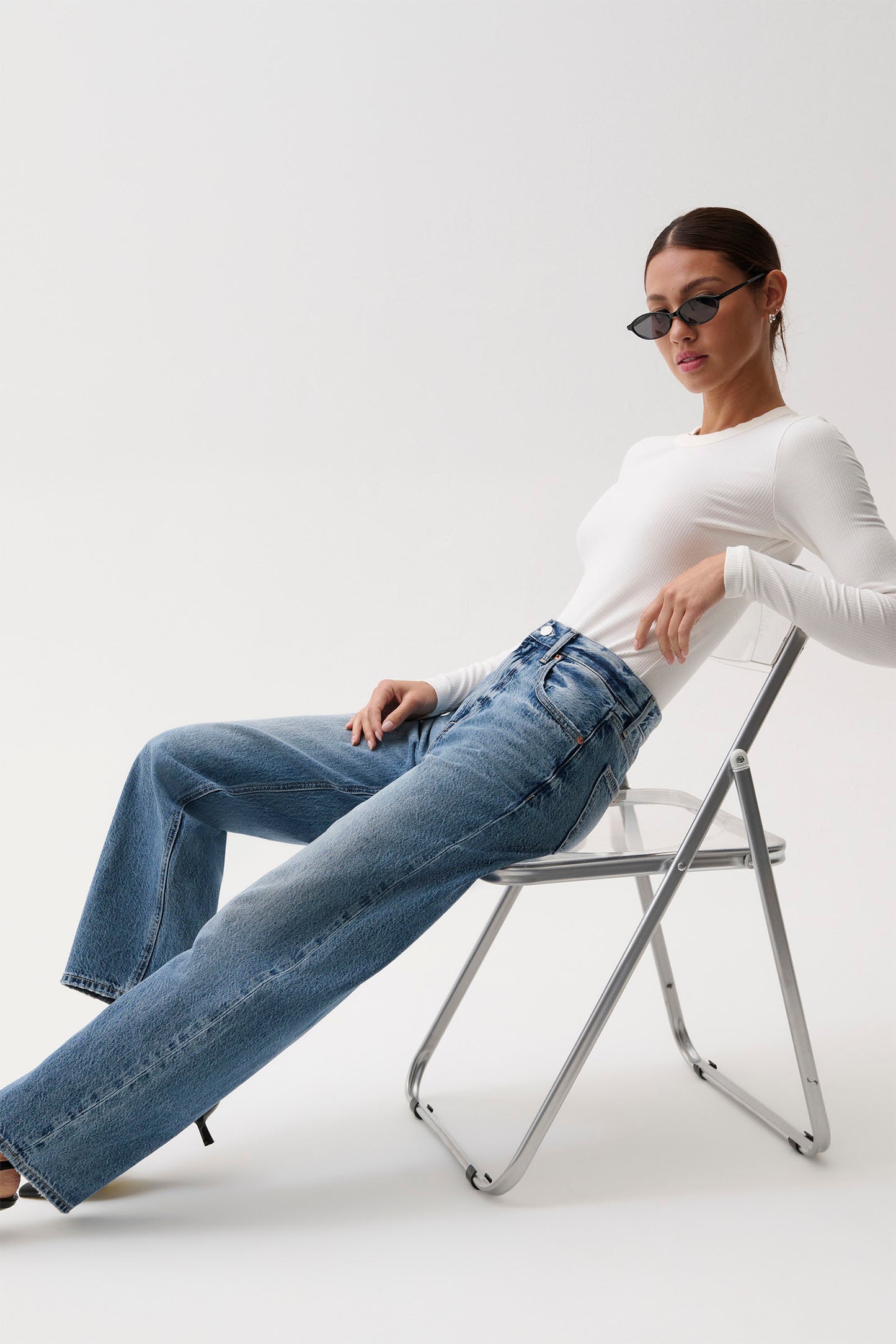 PETITE Wes High Rise Barrel - Spectacle