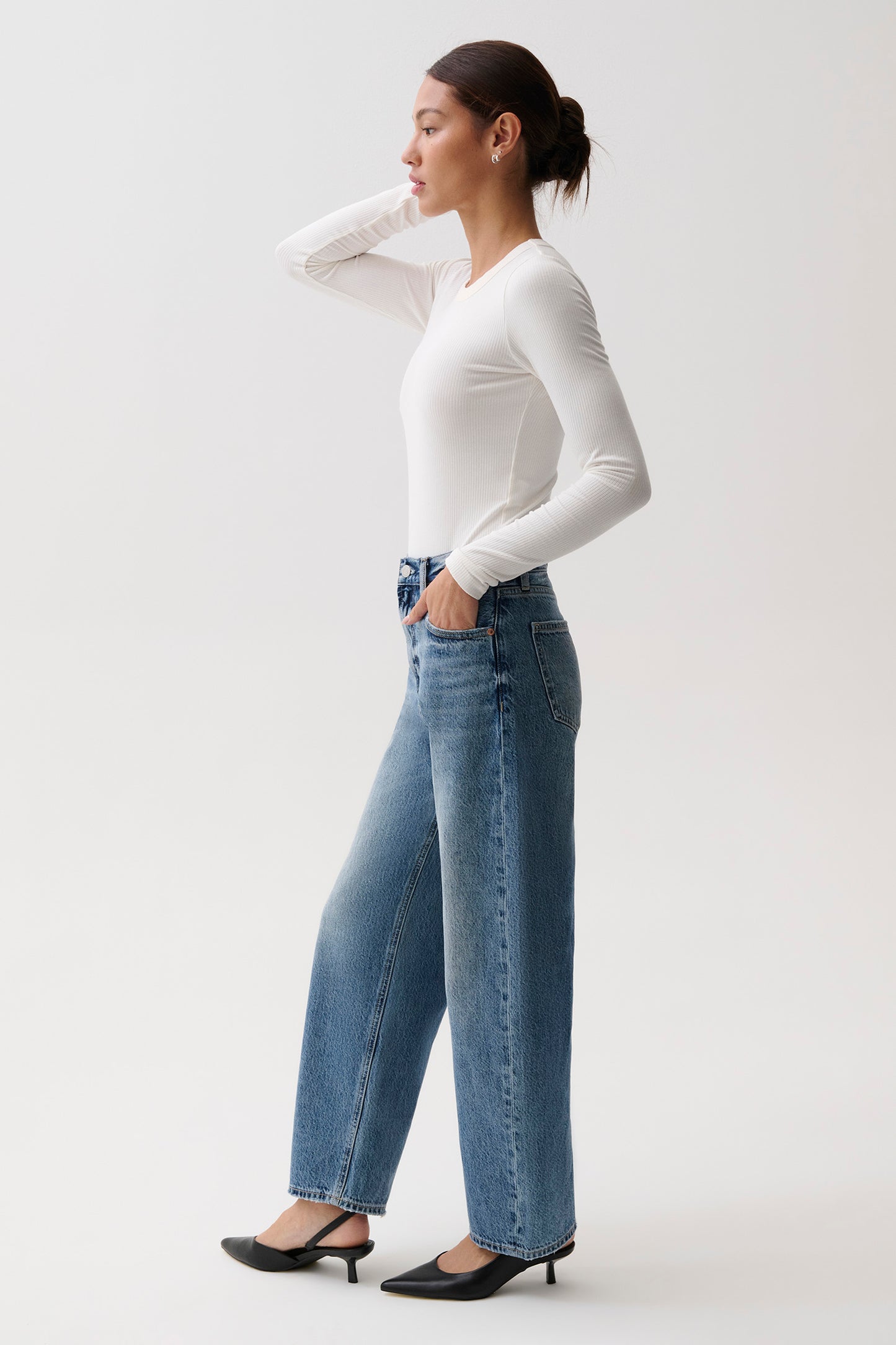 PETITE Wes High Rise Barrel - Spectacle