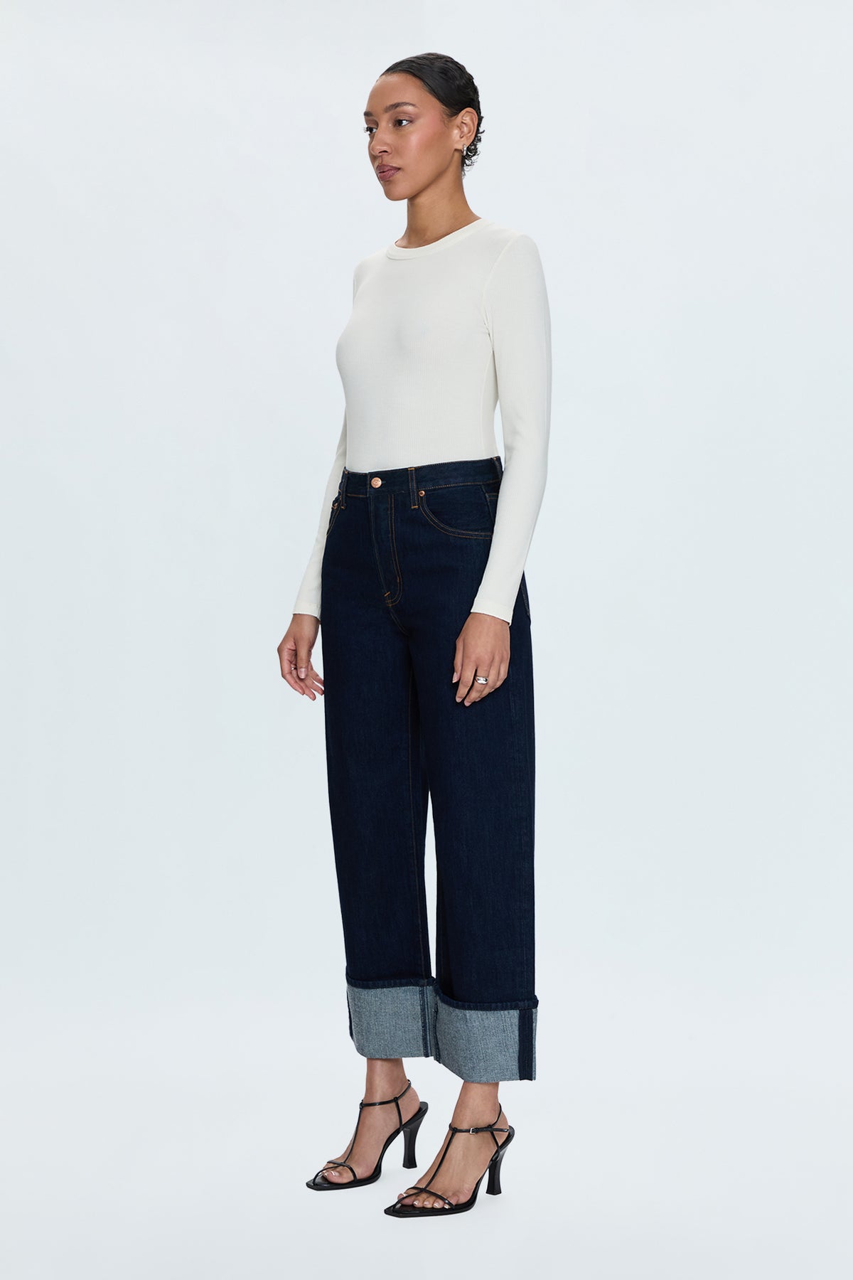 Ryder High Rise Cuffed  Jean - Countdown