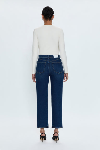 Charlie High Rise Straight Jean - Gala