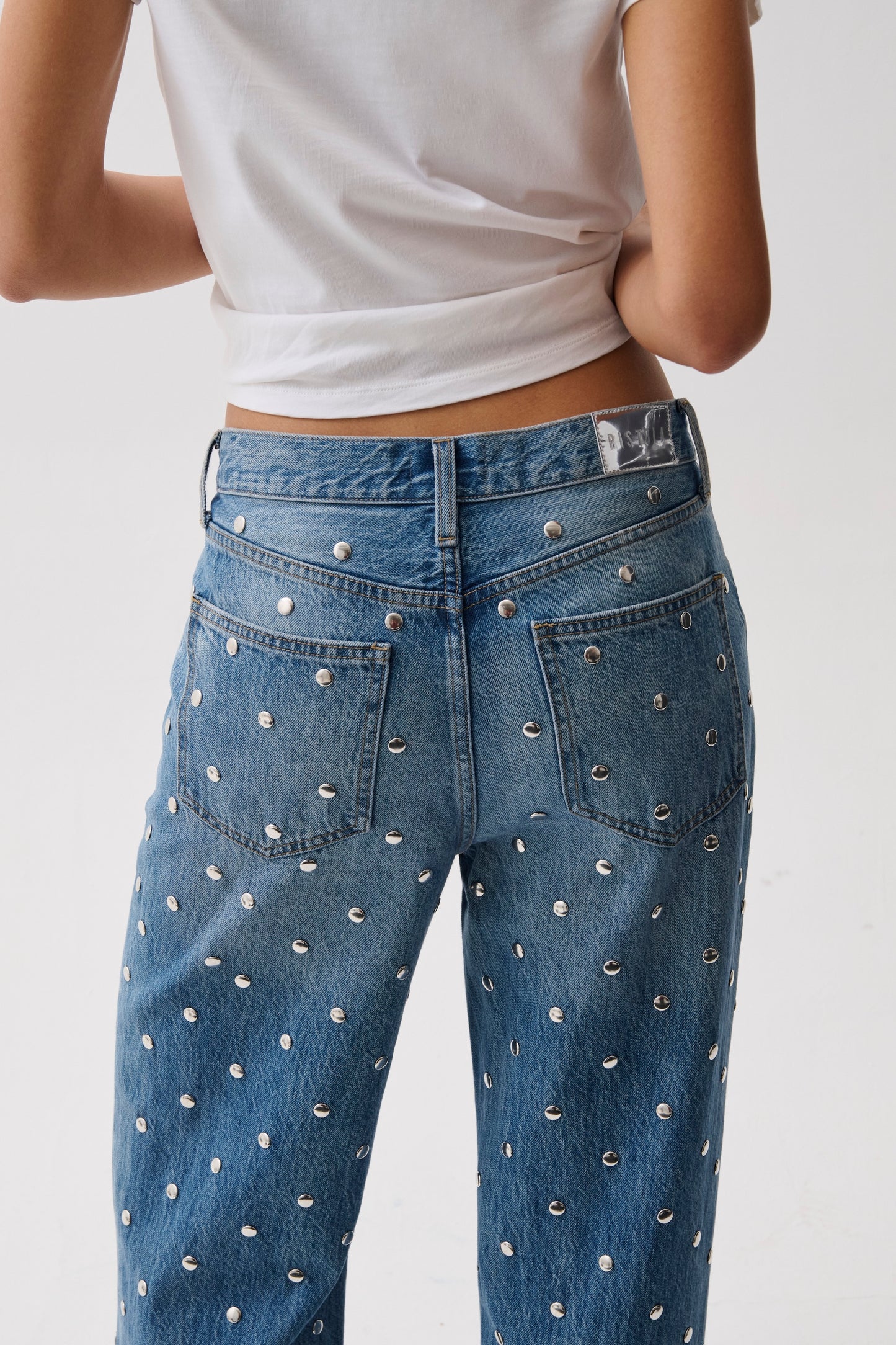 Hendrix High Rise Baggy Jean- Charmed
