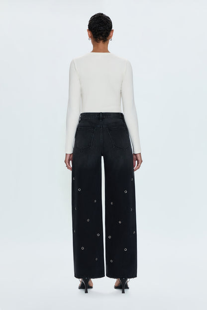 Hendrix High Rise Baggy Jean - Glamour