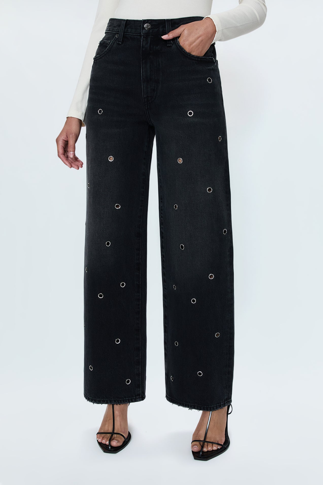 Hendrix High Rise Baggy Jean - Glamour