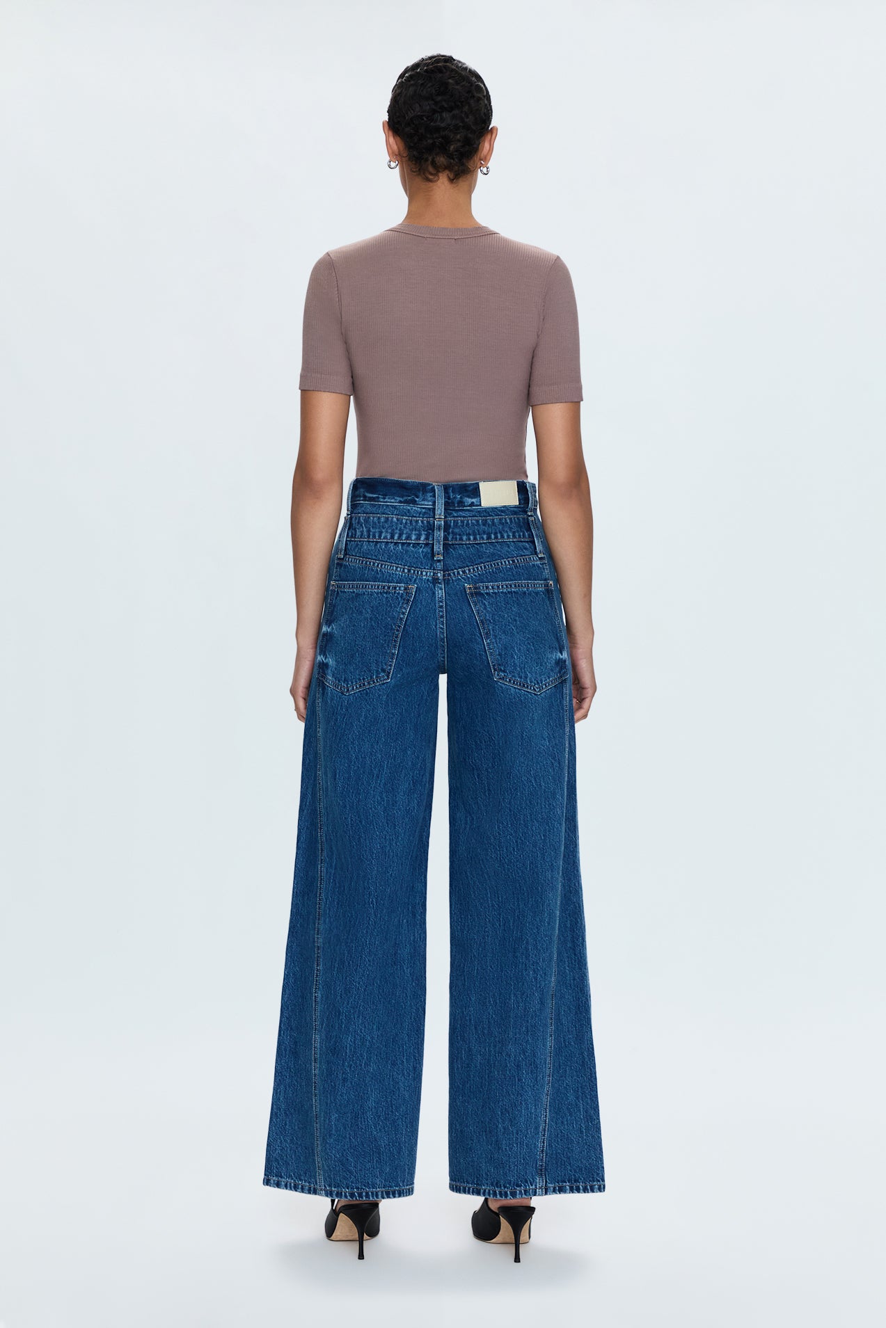 Caleb High Rise Stacked Waist Jean - Reflection