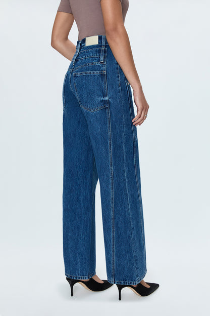 Caleb High Rise Stacked Waist Jean - Reflection