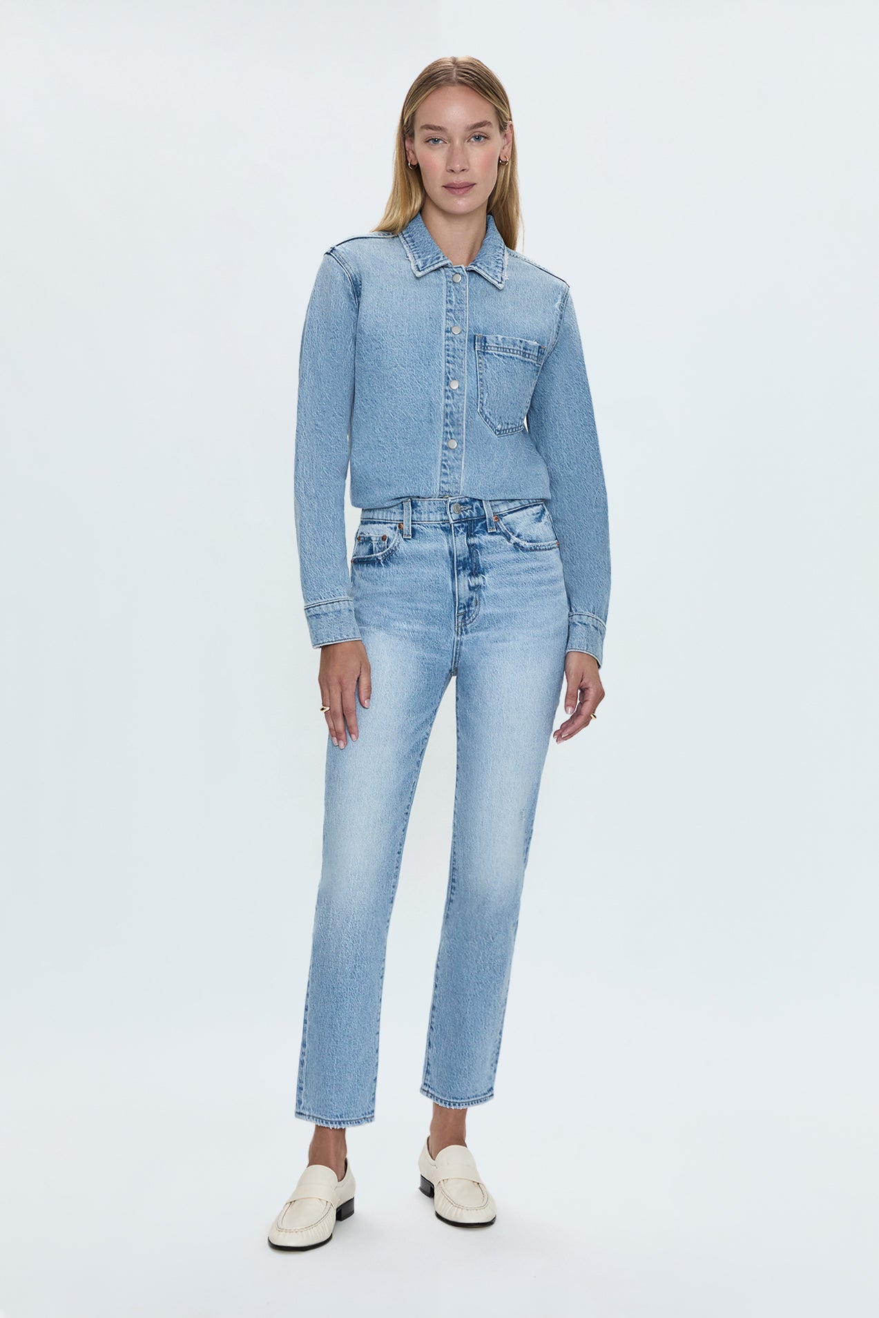 Bri High Rise Slim Jean - Scholar Vintage