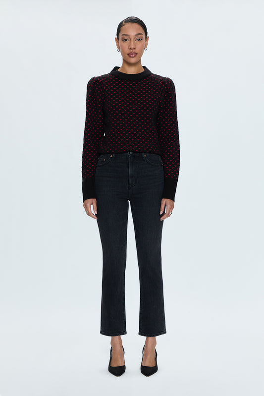 Bri High Rise Slim Jean - Lodge