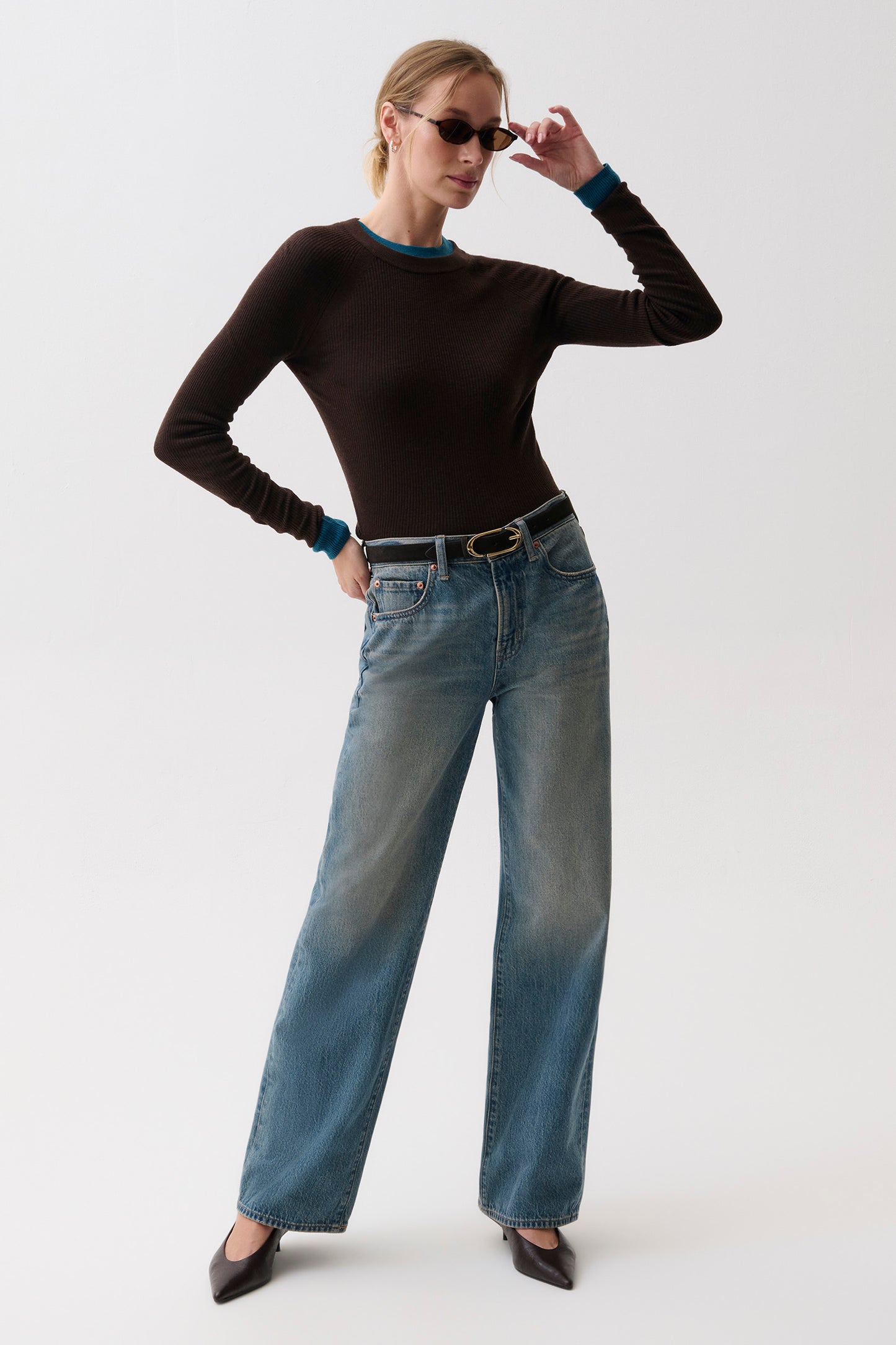 Harlowe Relaxed Baggy Jean - Great Falls