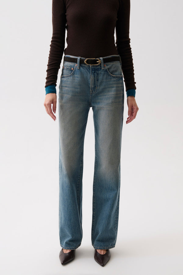 Harlowe Relaxed Baggy Jean - Great Falls