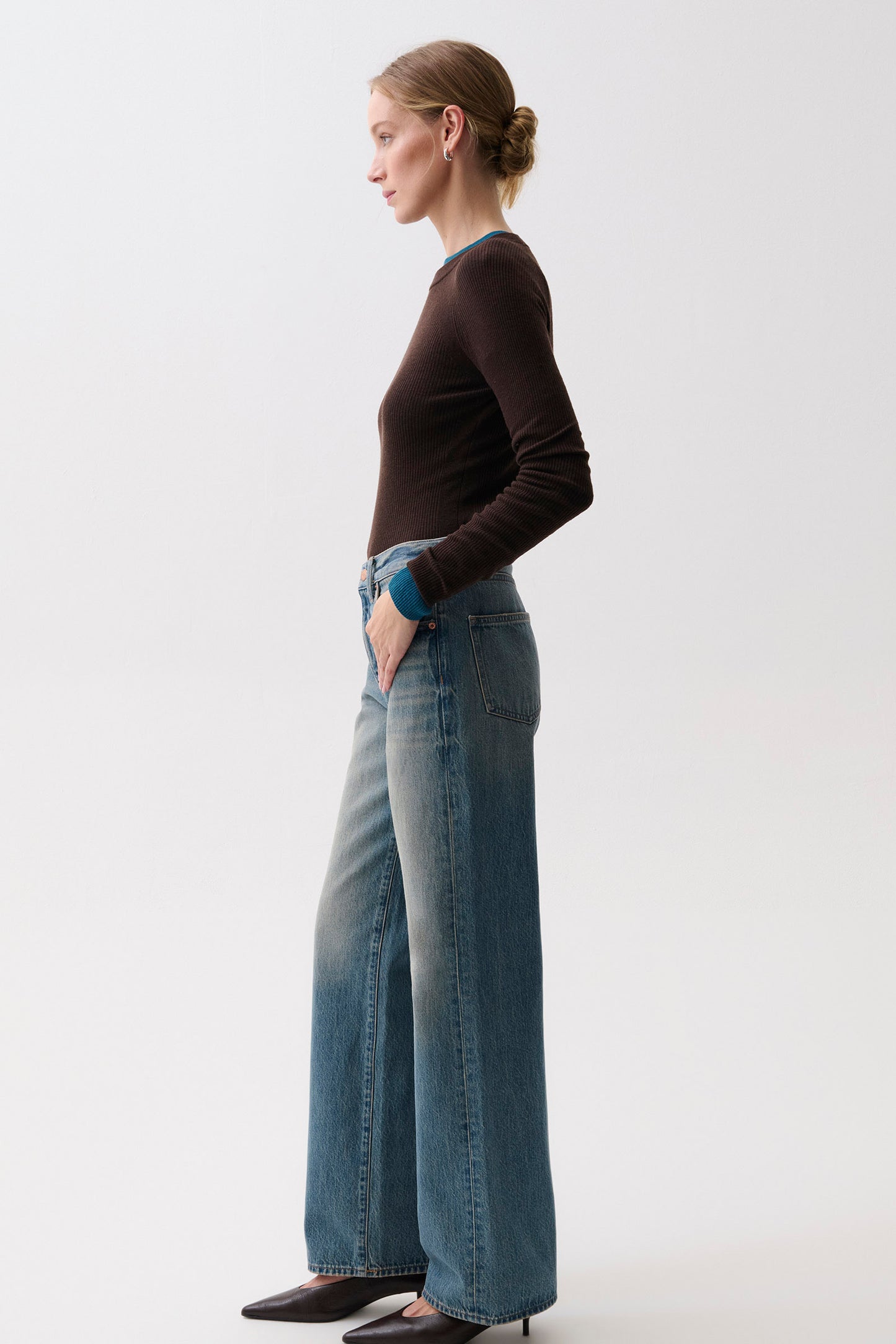 Harlowe Relaxed Baggy Jean - Great Falls