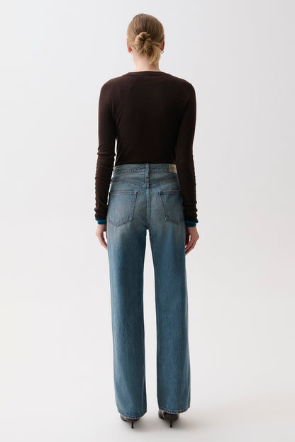 Harlowe Relaxed Baggy Jean - Great Falls