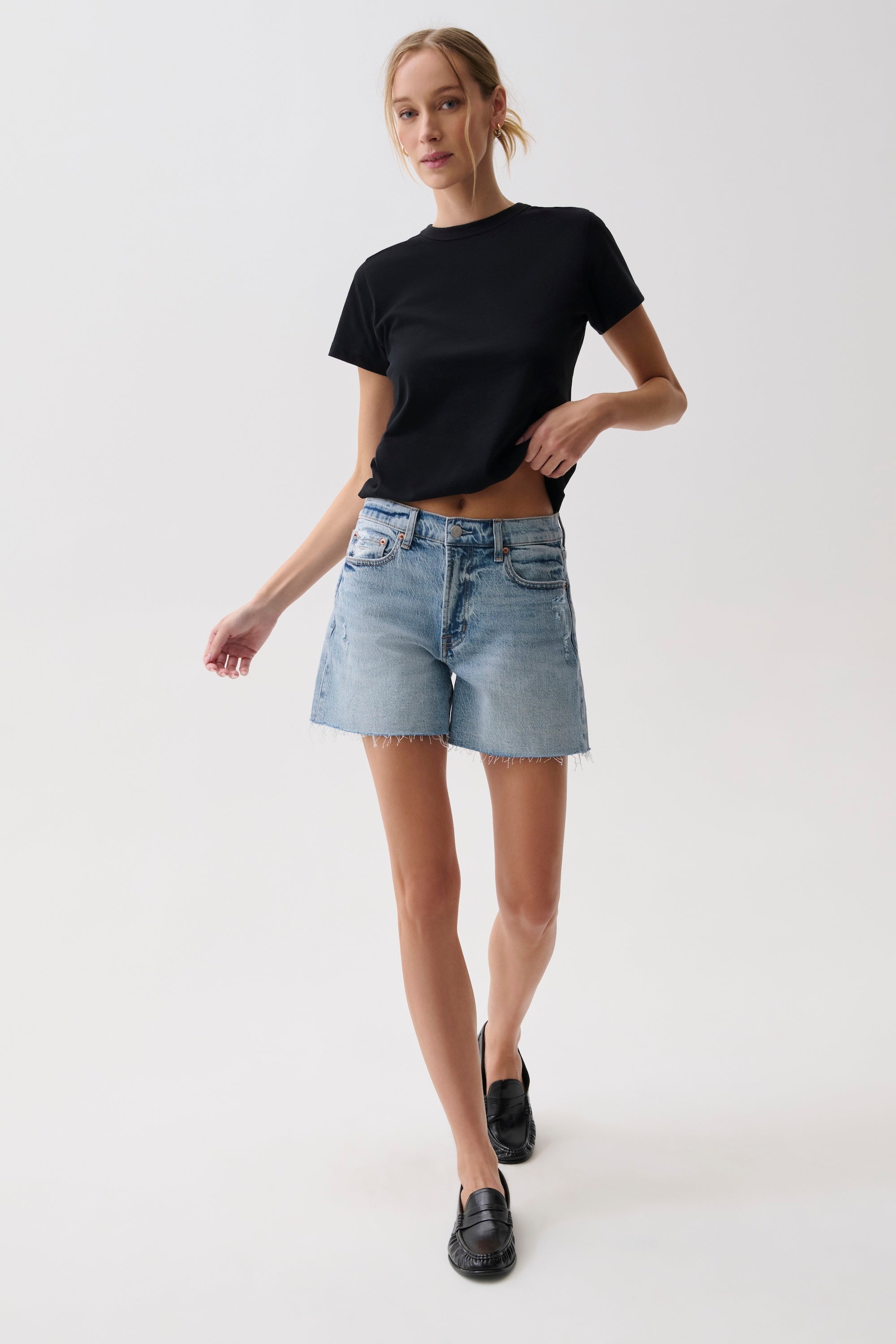 Kennedy Mid Rise Short - Normandy Vintage – Pistola Denim