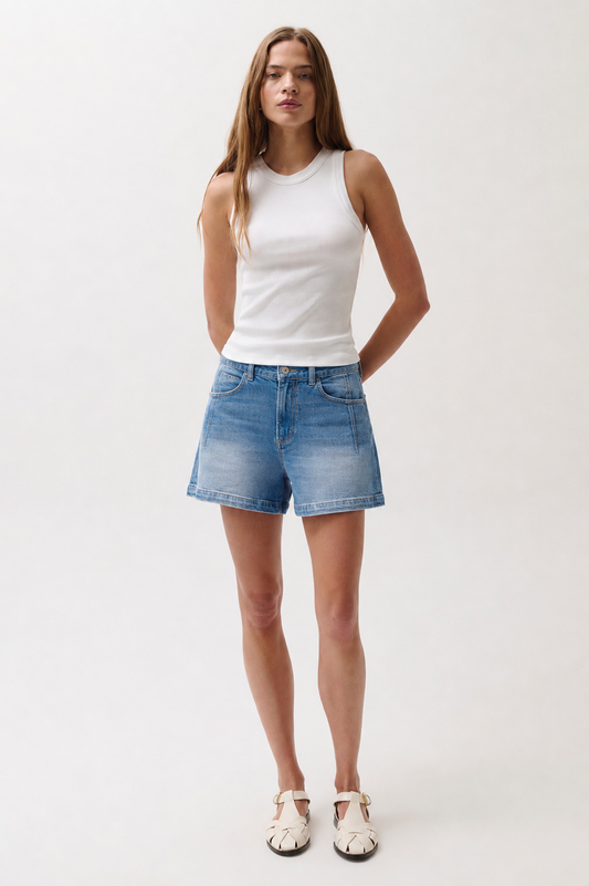 Aoki High Rise A-Line Short - Hidden Gem