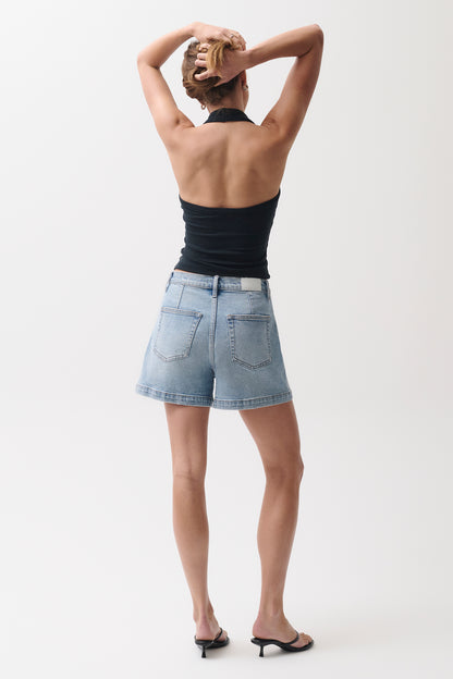Pistola Aoki High Rise A-Line Short - Terrace high rise shorts
