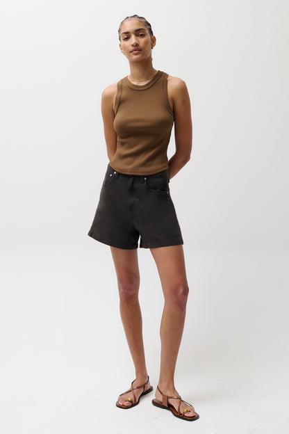 Kimora High Rise Short - Bristol Black