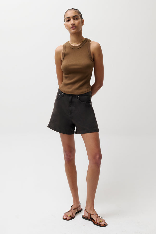 Kimora High Rise Short - Bristol Black