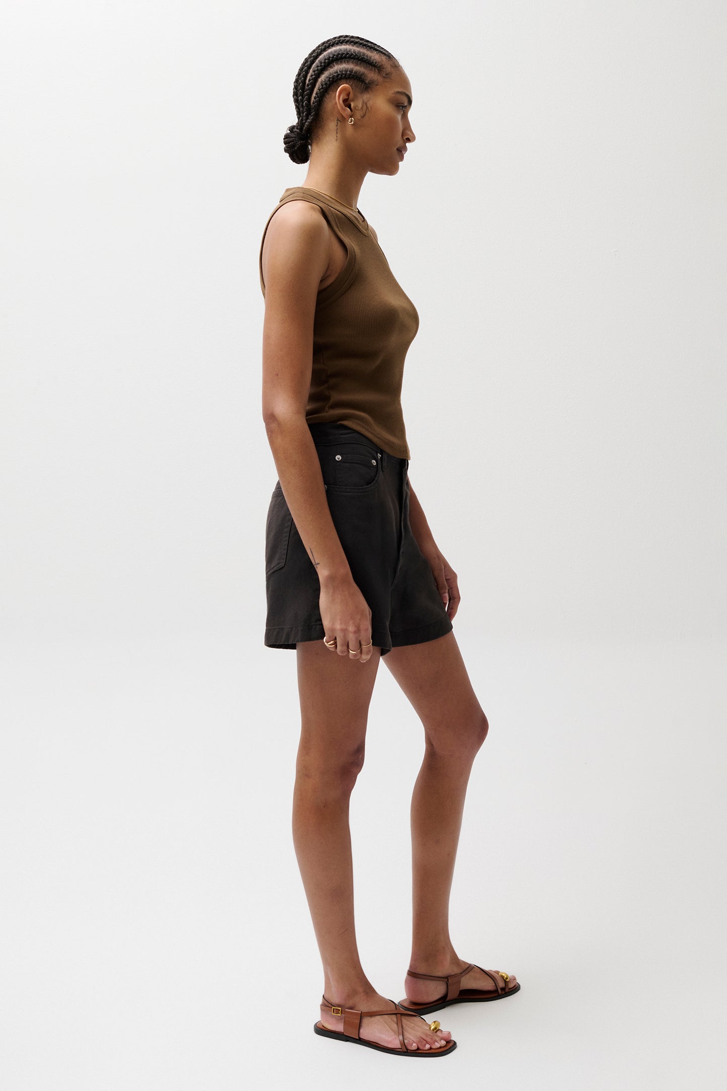 Kimora High Rise Short - Bristol Black