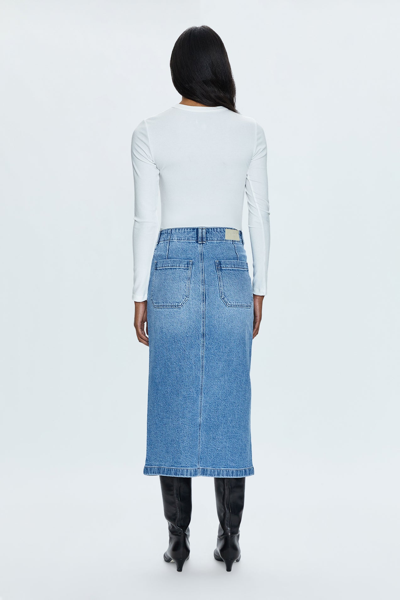 Sammie High Rise Skirt - Wiltern – Pistola Denim