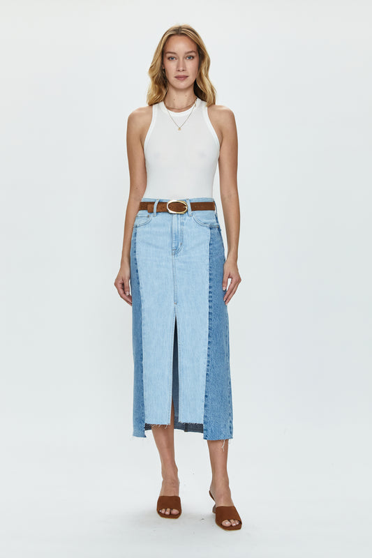 Alice Midi Skirt - Spliced Palais