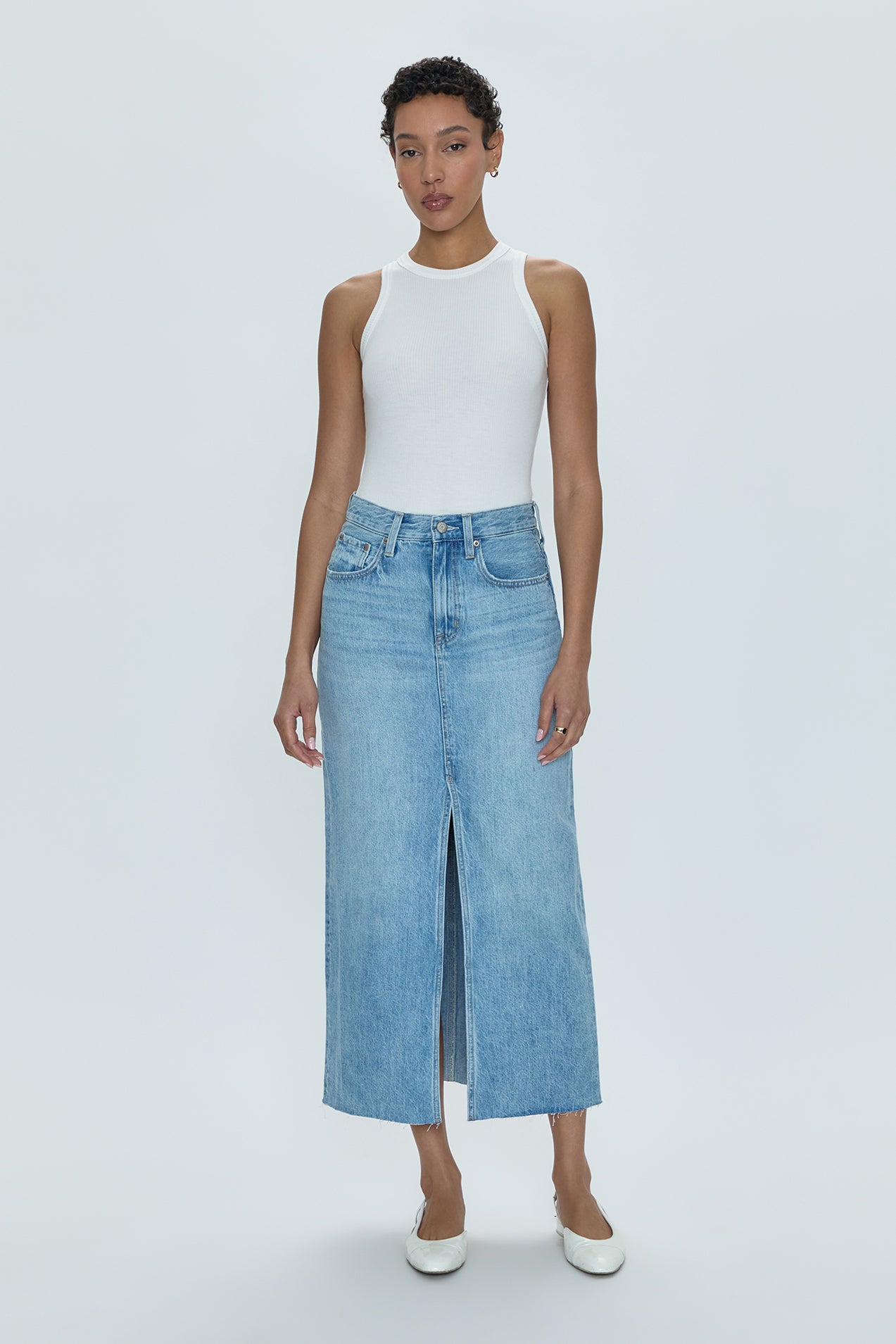 Alice Midi Skirt - Brooklyn – Pistola Denim