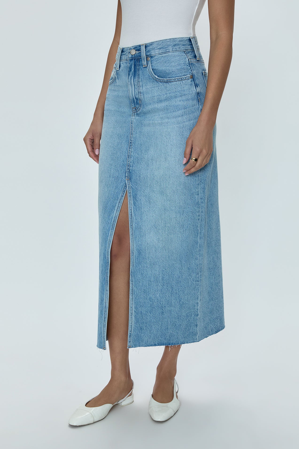 Alice Midi Skirt - Brooklyn – Pistola Denim