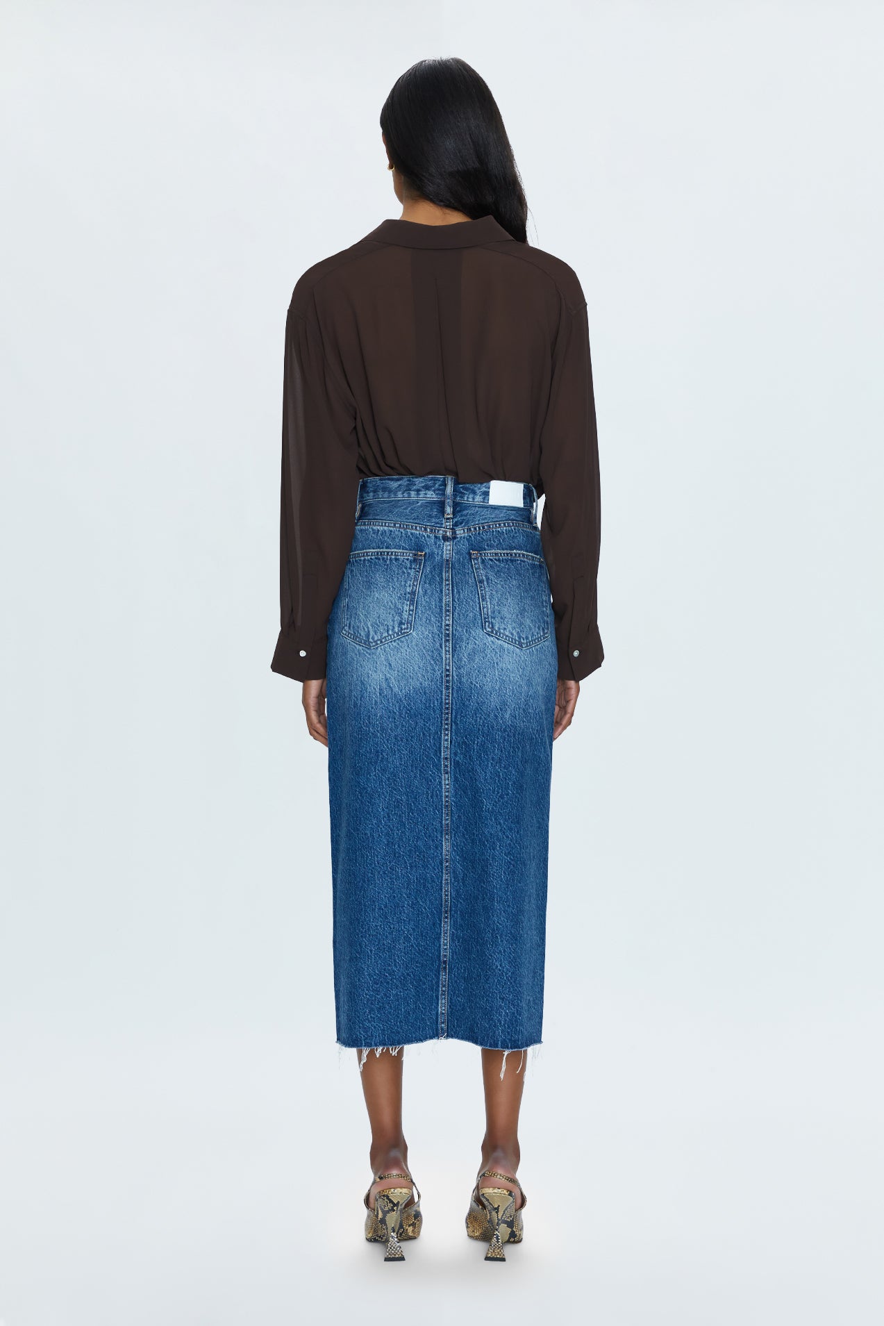 Alice Midi Skirt - Fairfax – Pistola Denim