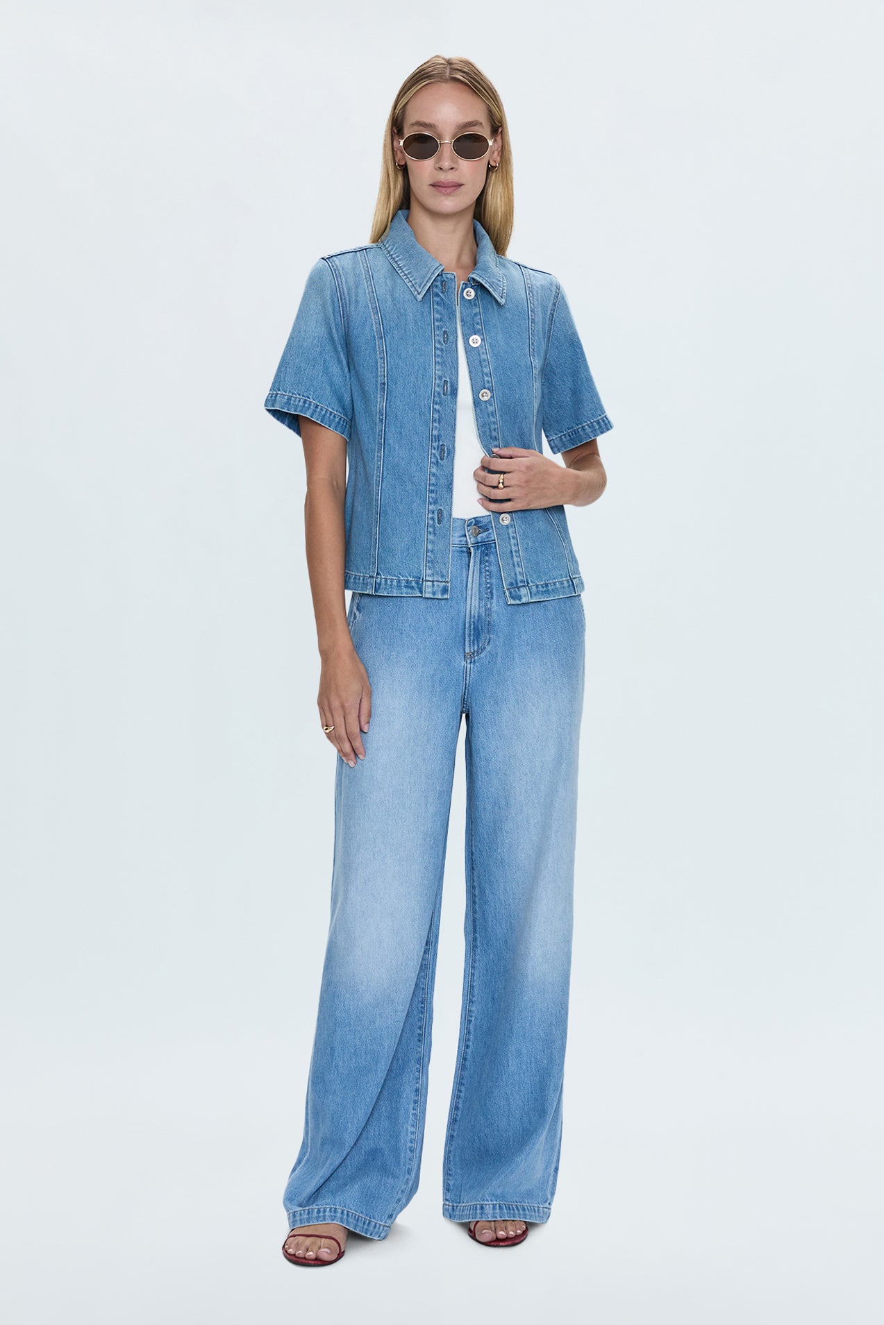 Cyndi Denim Shirt - Palo Alto