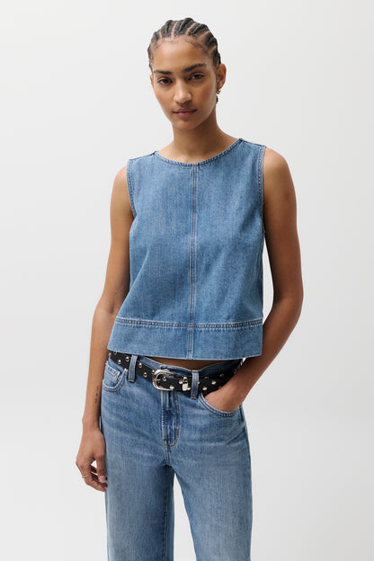 Pistola Rue Swing Shirt - Sail Away jeans