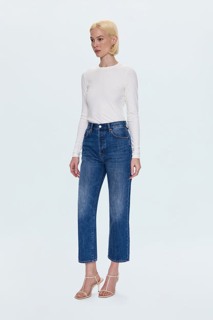 Cassie Super High Rise Straight Jean - Fairview