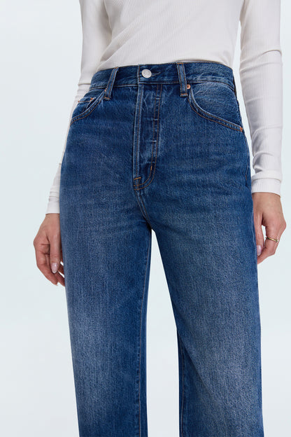 Cassie Super High Rise Straight Jean - Fairview