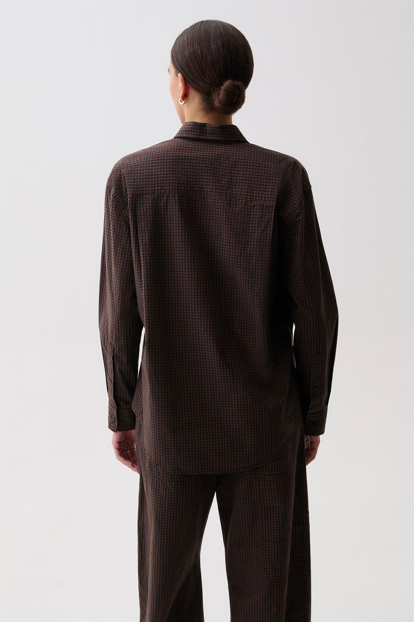 Mila Button Down Wrap Top - Hot Toddy