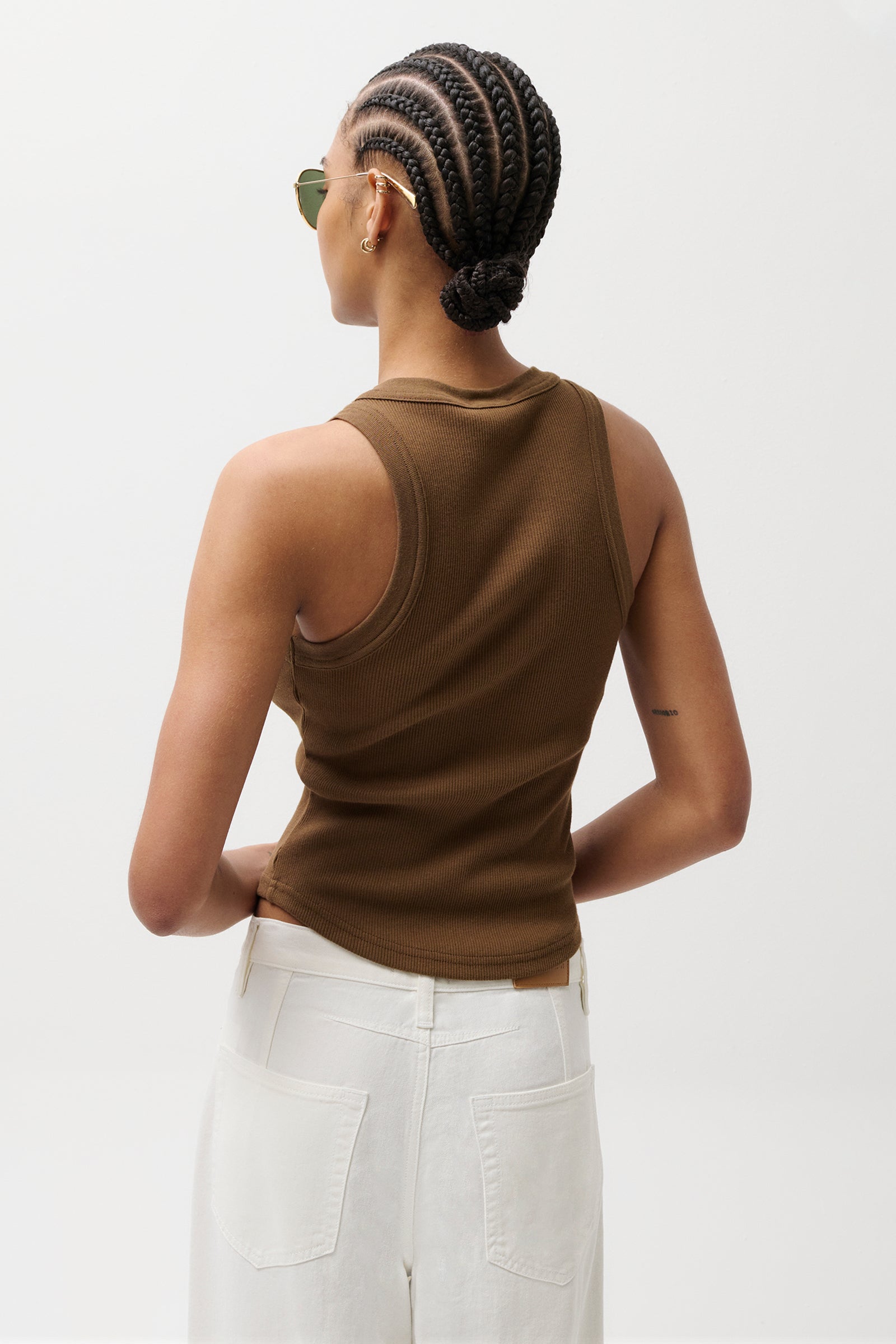 jens 未使用 イェンス LAYER TANKTOP タンクトップ ブラウン jens 未使用 イェンス LAYER TANKTOP タンクトップ ブラウン - メルカリ