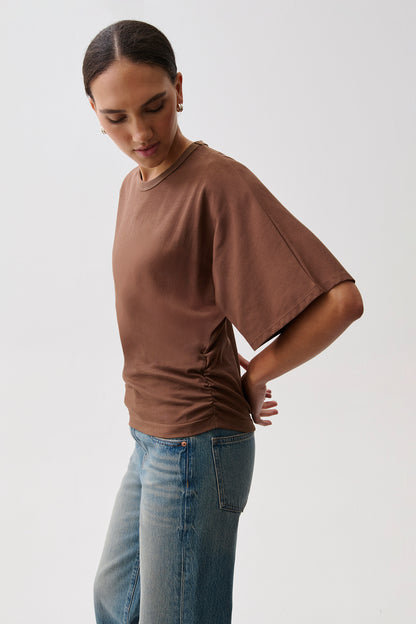 Veronica Kimono Fitted Tee - Lindt