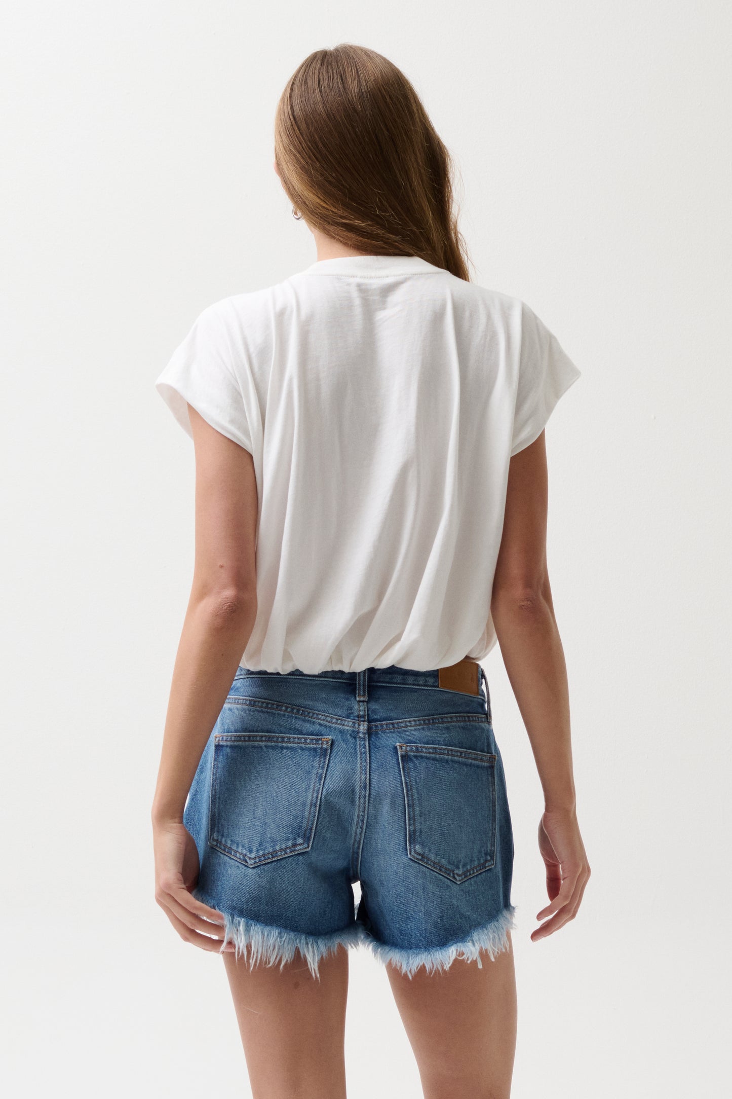 Pistola Millie Bubble Tee - Le Blanc jeans