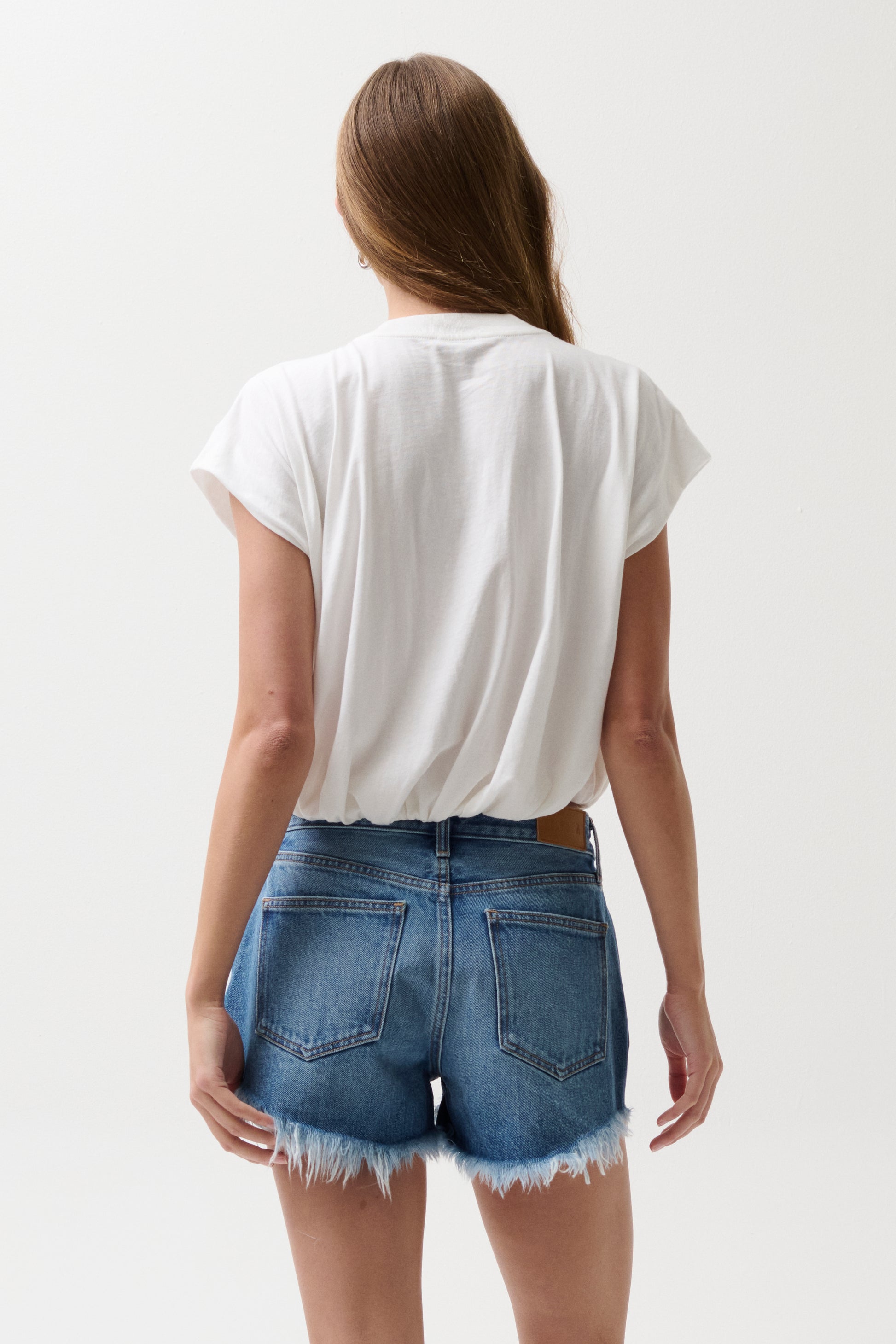 Pistola Millie Bubble Tee - Le Blanc jeans
