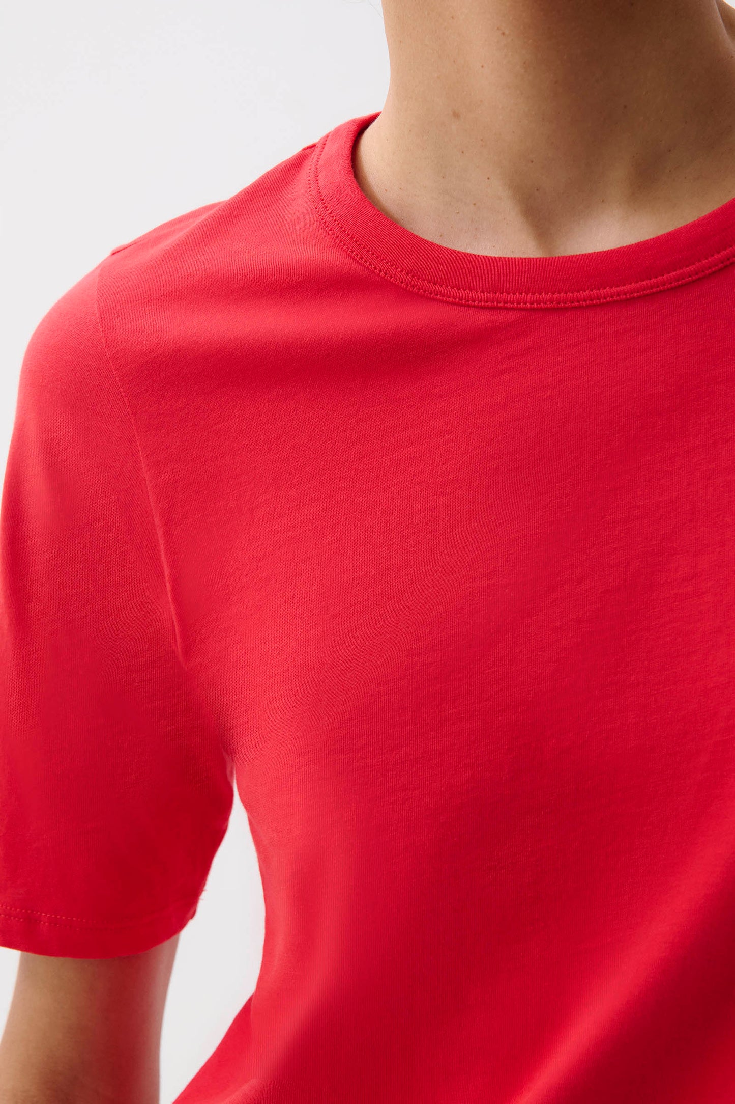 Melika Quarter Sleeve Tee - Negroni