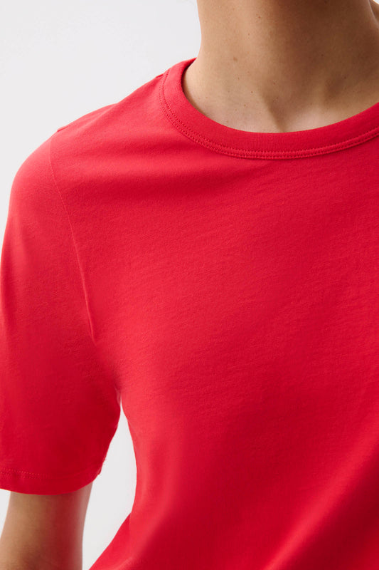 Melika Quarter Sleeve Tee - Negroni