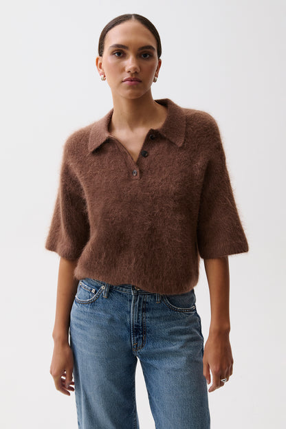 Nadya Polo Sweater - Roche