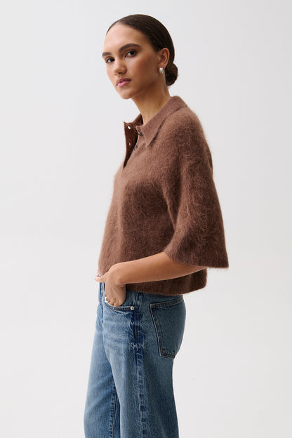 Nadya Polo Sweater - Roche