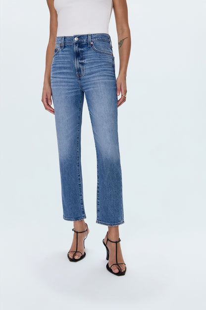 Ally High Rise Ankle Boot Jean - Charleston