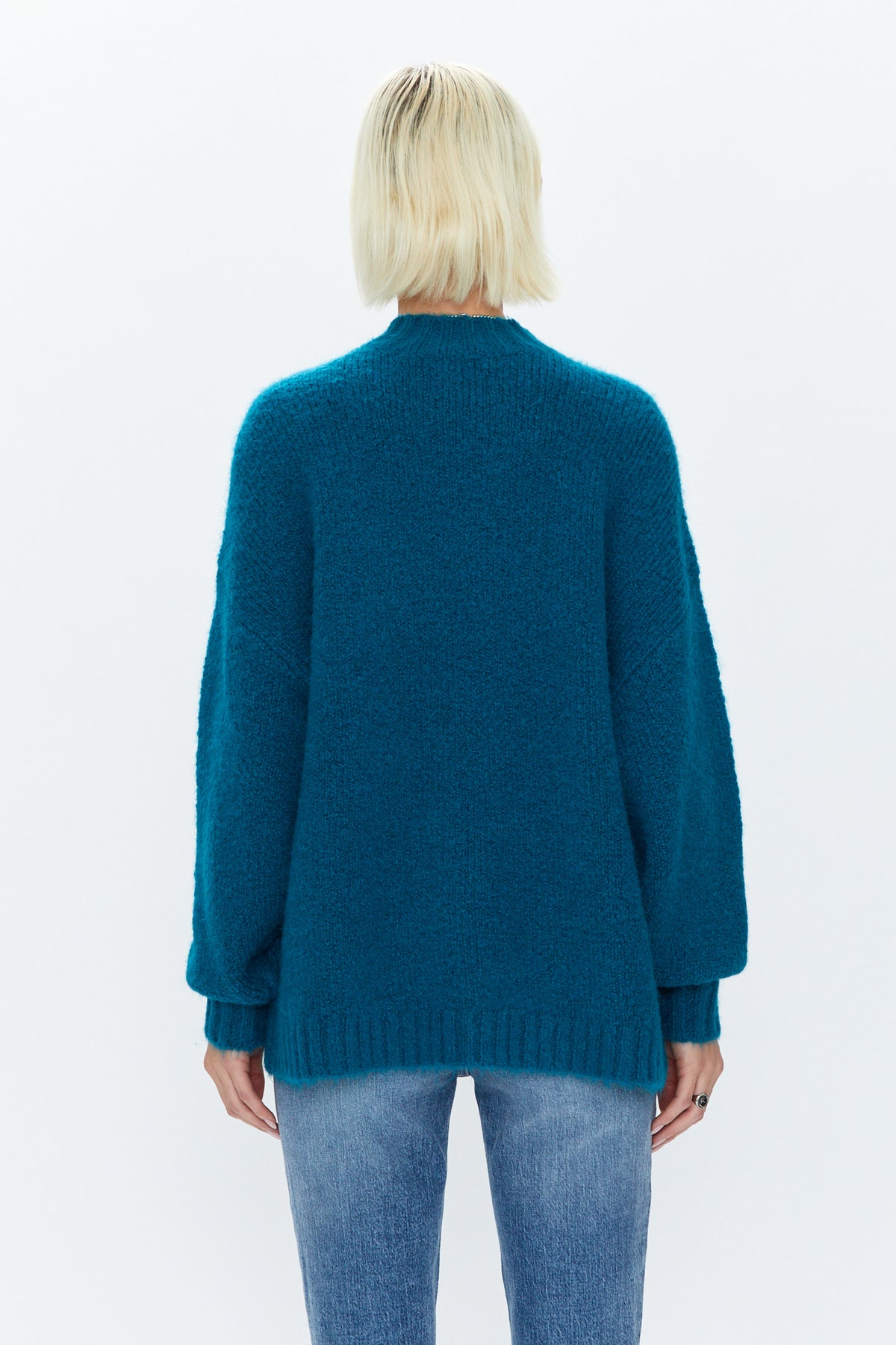 Carlen Mock Neck Sweater - Atlas