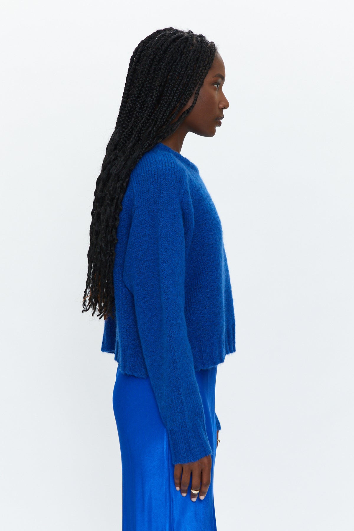 Adina Everyday Sweater - Cobalt