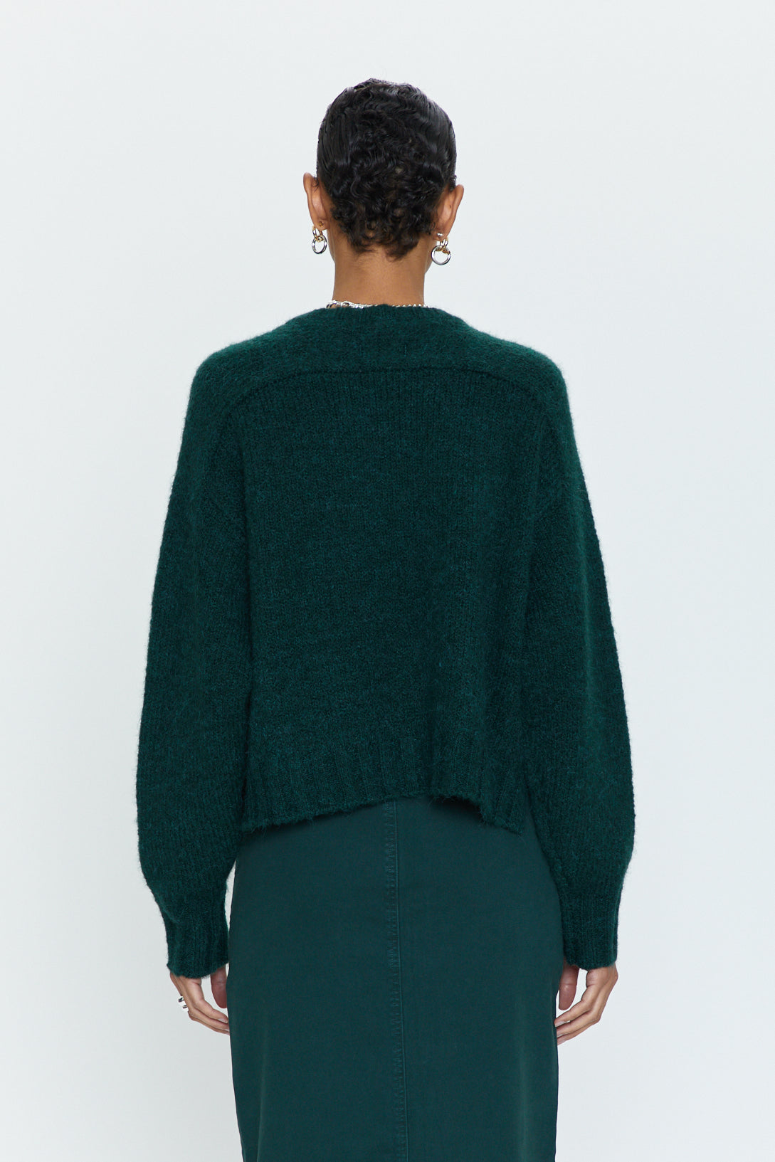 Adina Every Day Sweater - Pine