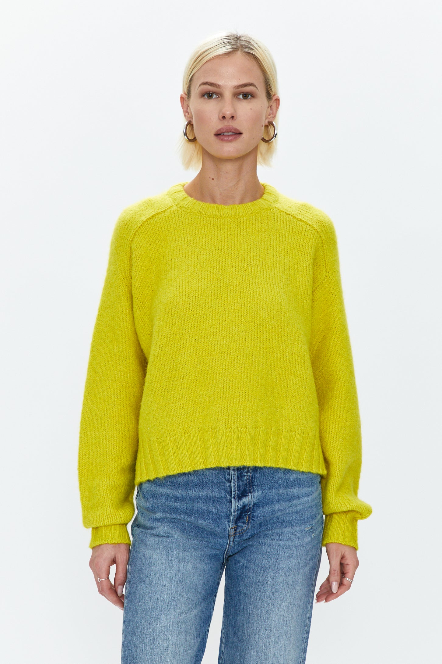 Adina Everyday Sweater - Zest