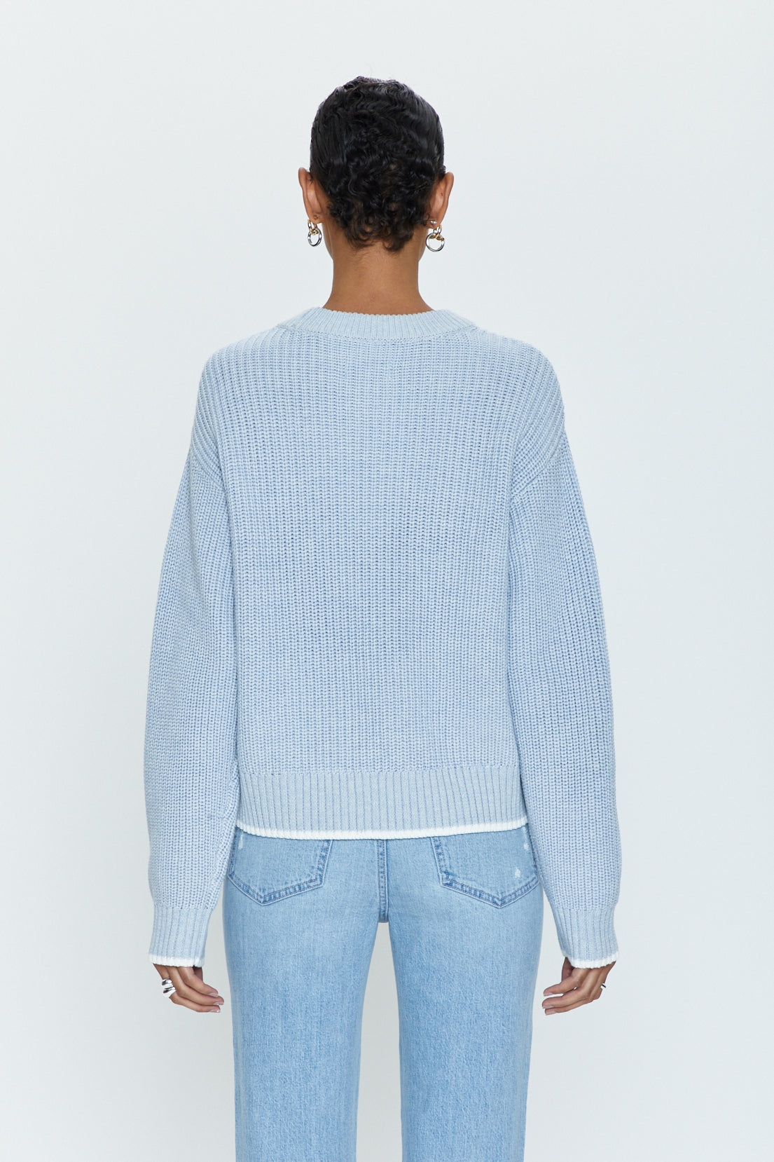 Ren All Day Sweater - Light Blue