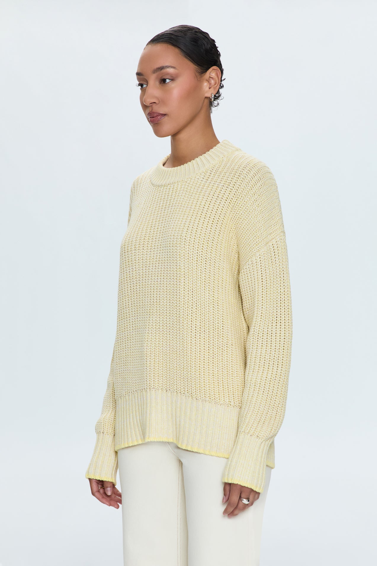 Tina Sweater - Soft Yellow