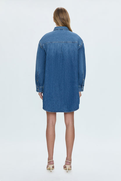 Elle Shirt Dress - Karat