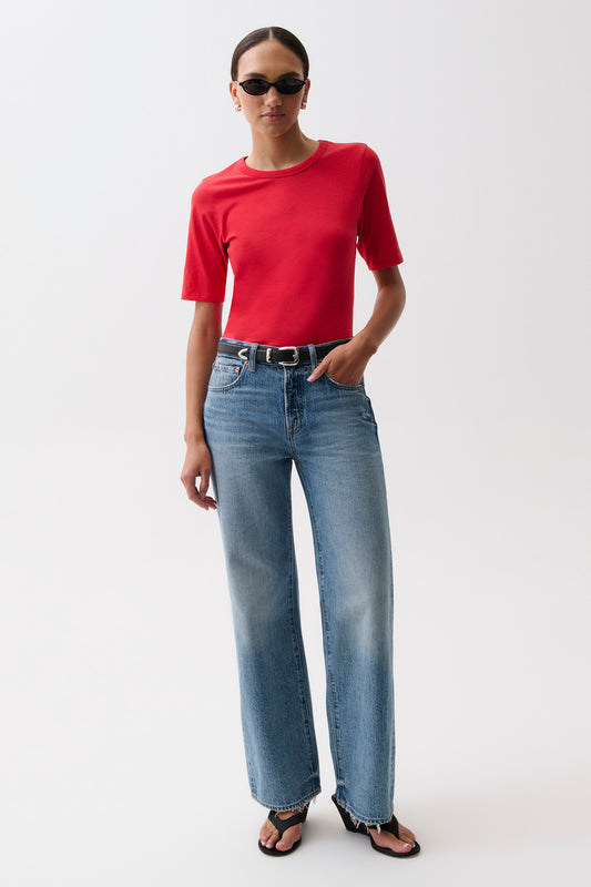 Harlowe Relaxed Baggy Jean - Serpentine Vintage