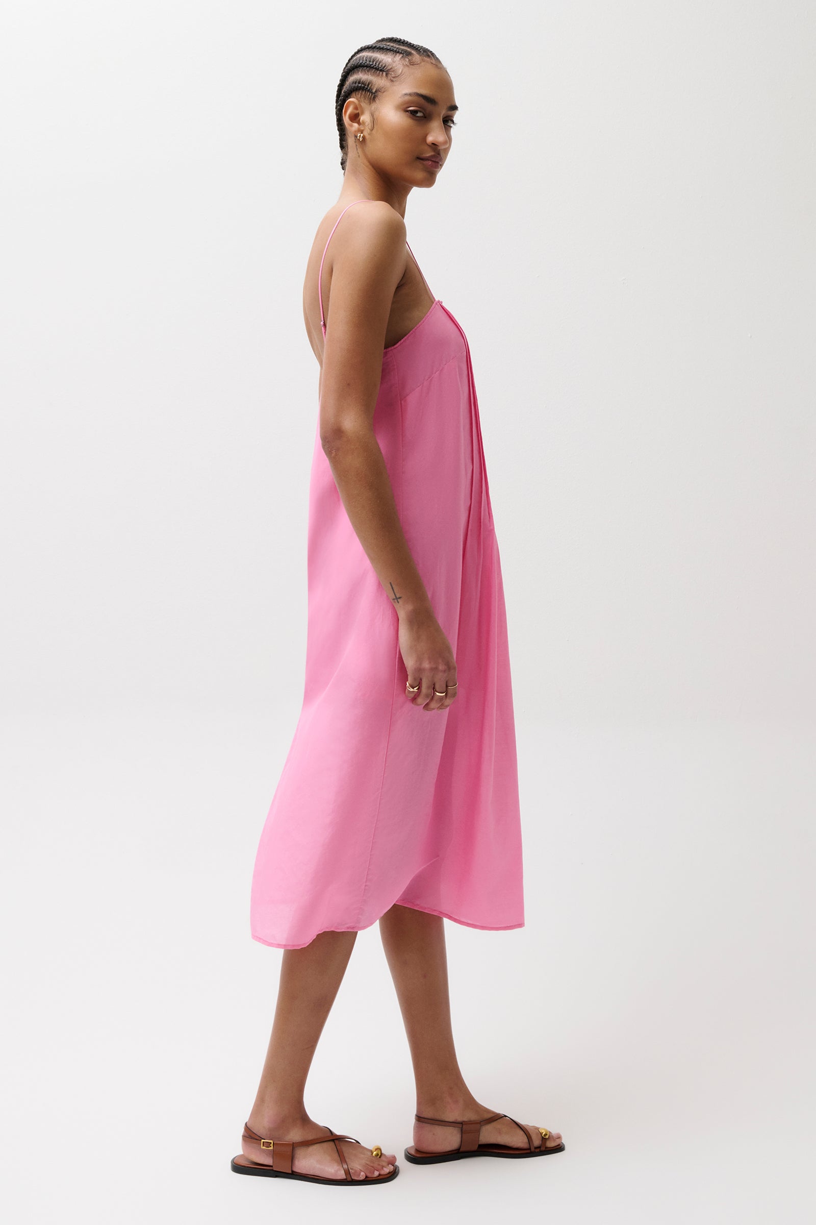THESHISHIKUI ニットキャミ P.PINK タンクトップ KNIT CAMI / P.PINK – SHISHIKUI